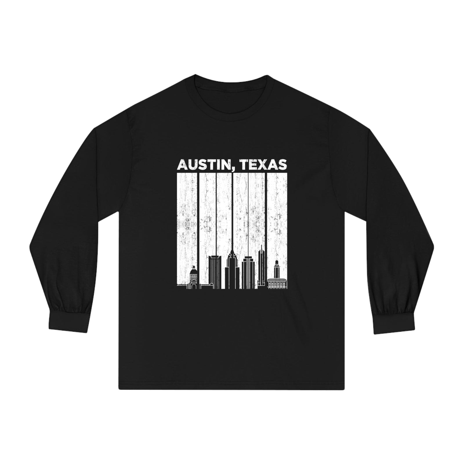 AUSTIN – Trendy Design, Premium Long Sleeve Tee