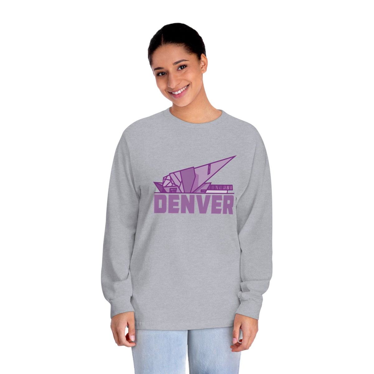 DENVER – Trendy Design, Premium Long Sleeve Tee