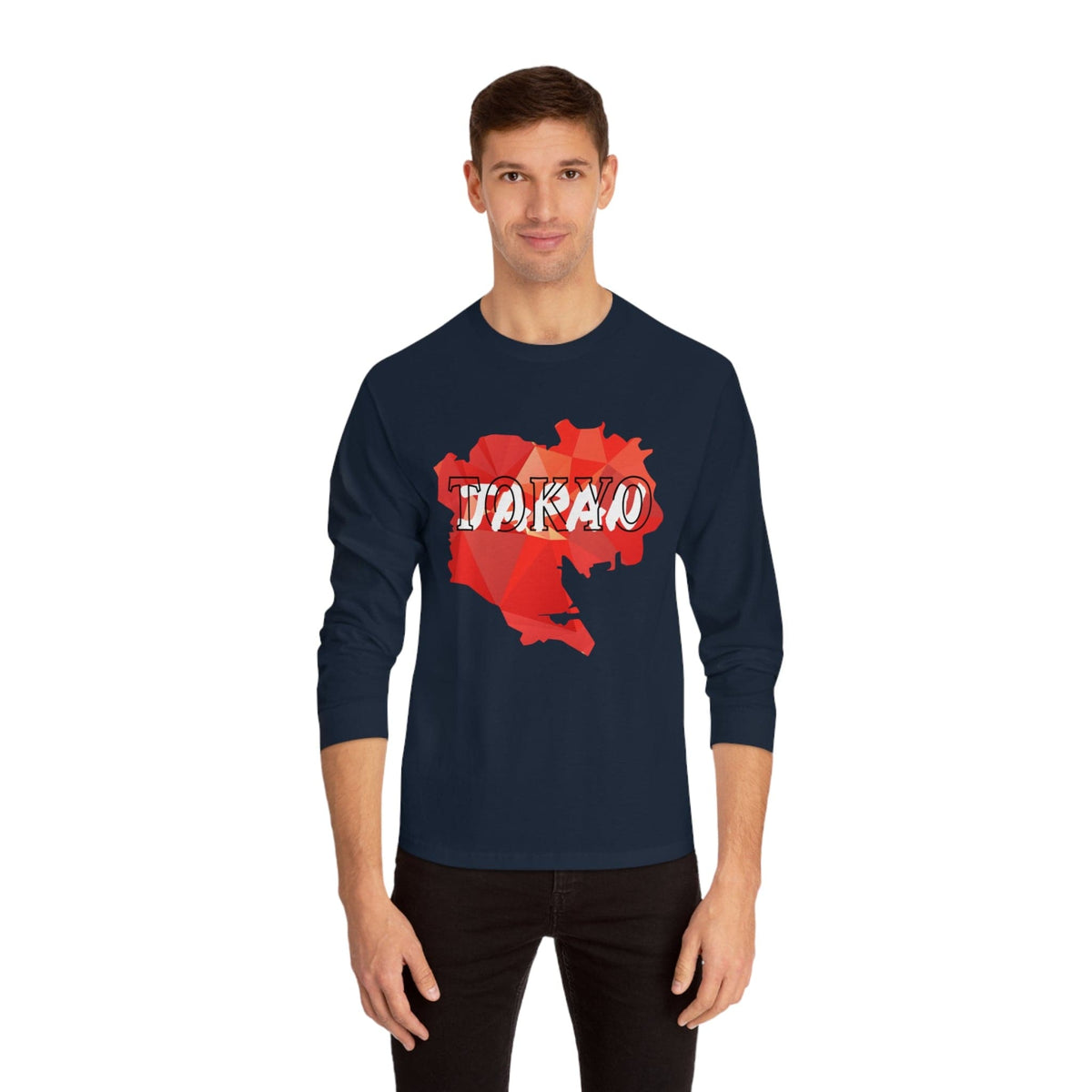 TOKYO – Trendy Design, Premium Long Sleeve Tee