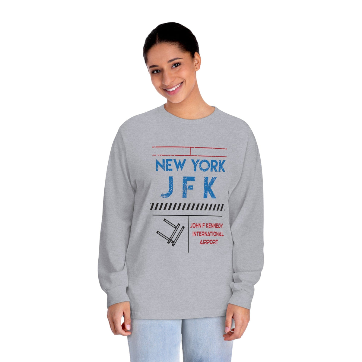 NEW YORK – Trendy Design, Premium Long Sleeve Tee