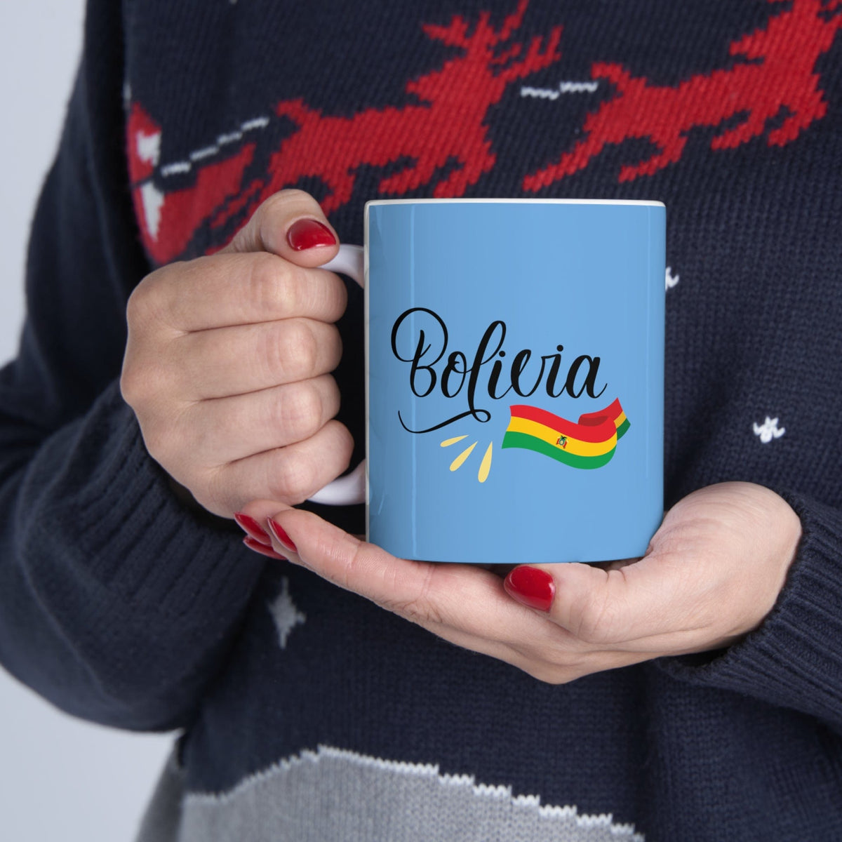 BOLIVIA - Awesome Ceramic Mug, Exclusive Design