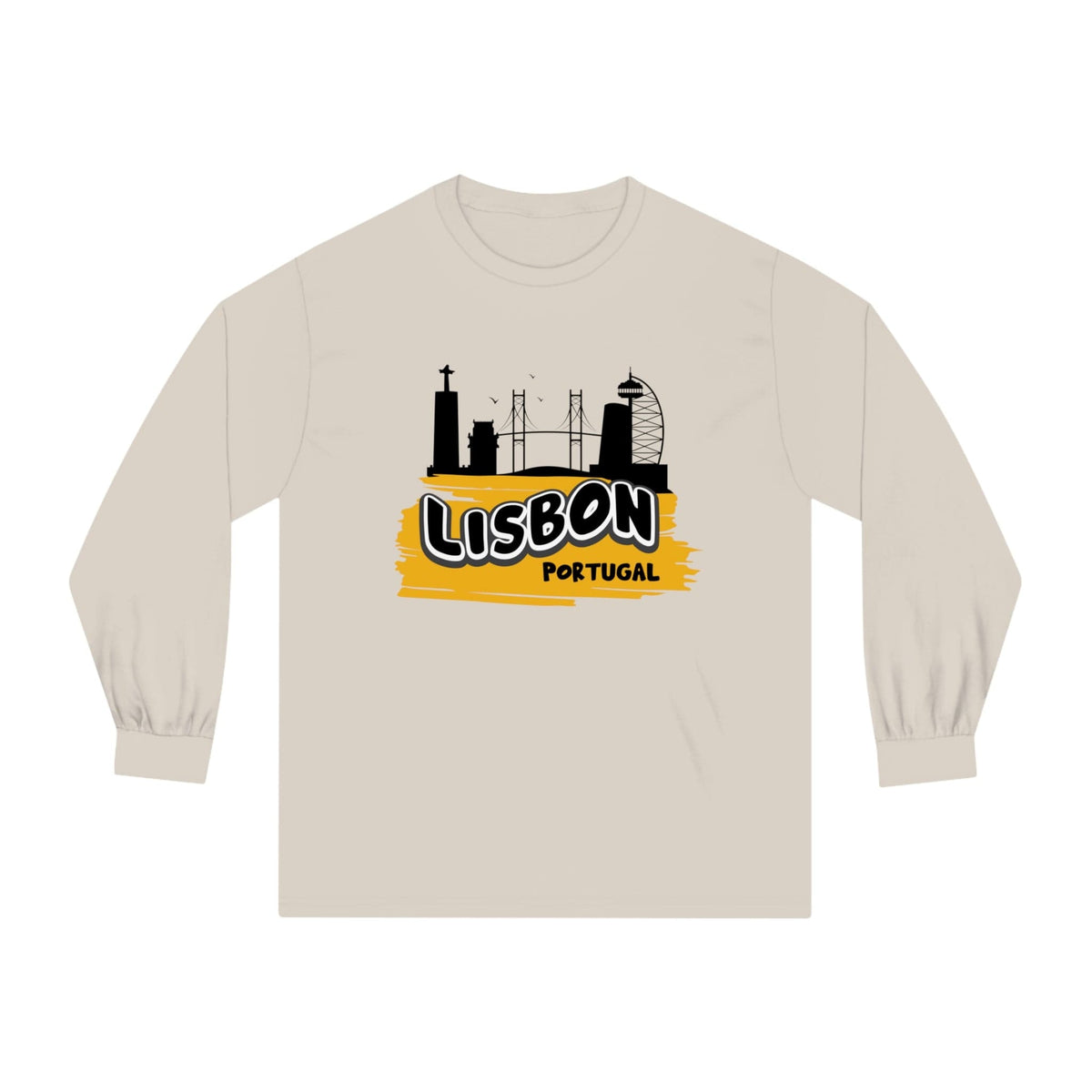 LISBON – Trendy Design, Premium Long Sleeve Tee