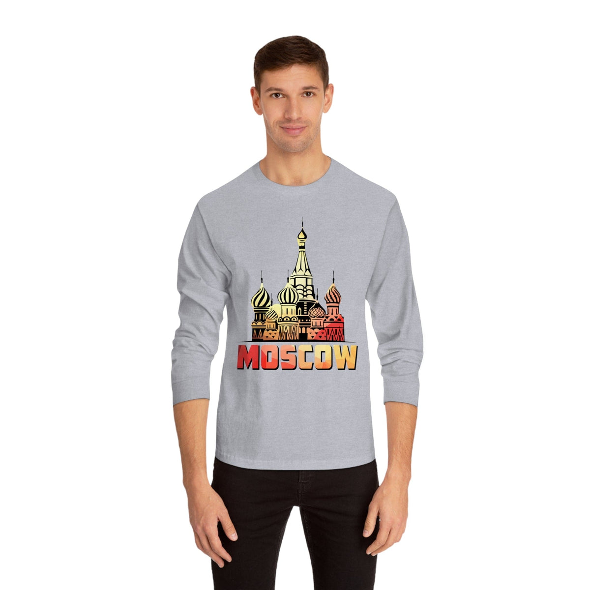 MOSCOW – Trendy Design, Premium Long Sleeve Tee