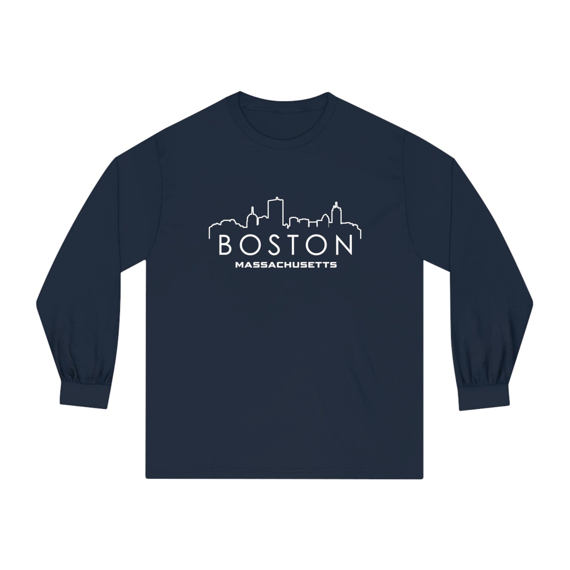 BOSTON – Trendy Design, Premium Long Sleeve Tee