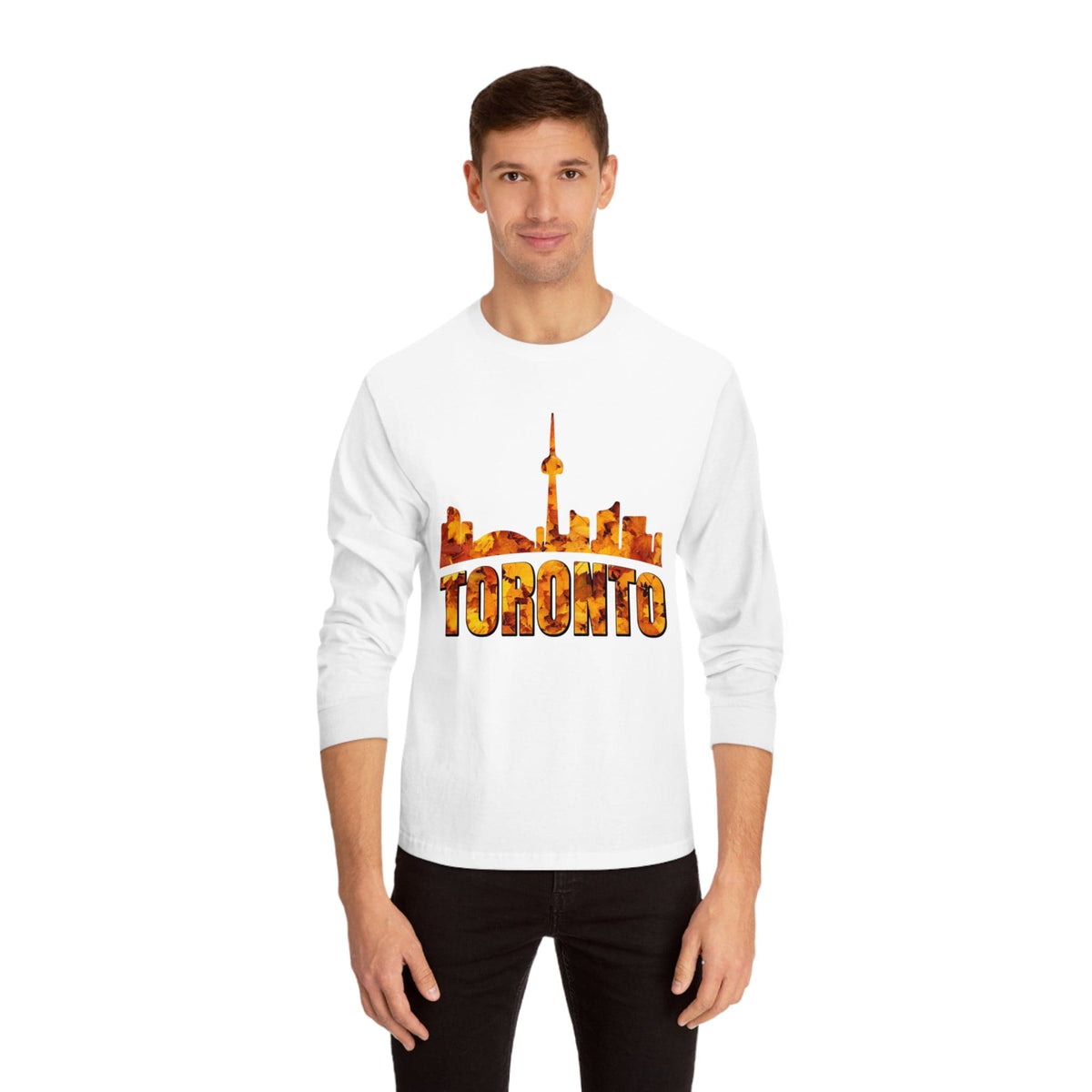 TORONTO – Trendy Design, Premium Long Sleeve Tee
