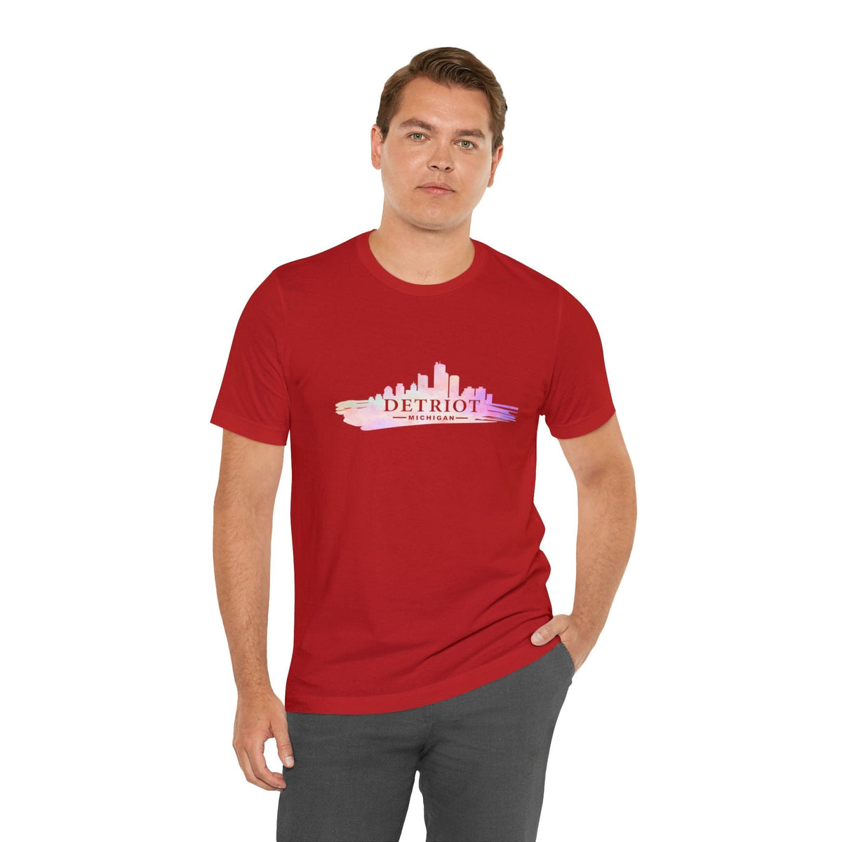 Detroit Skyline - Short Sleeve Tee