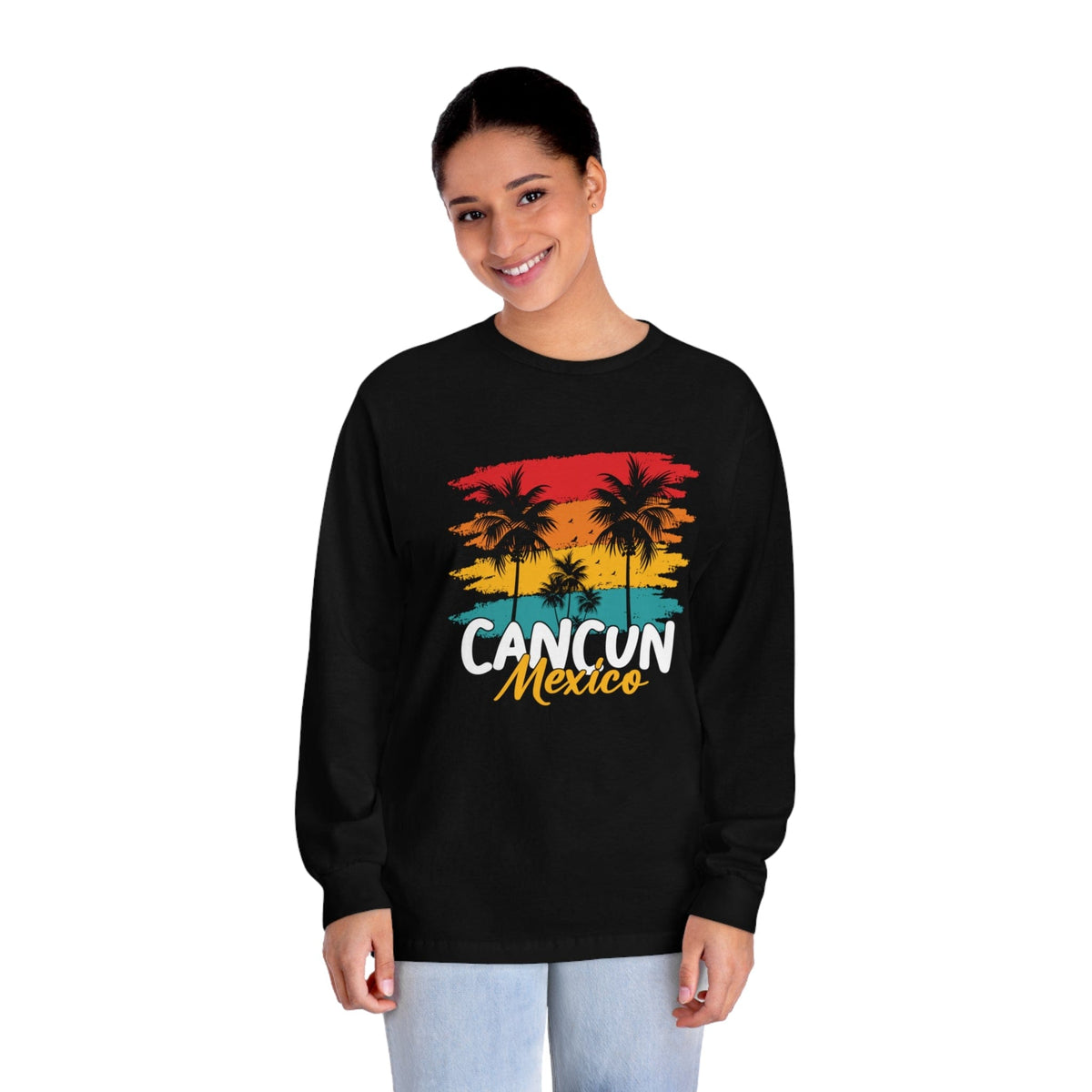 CANCUN – Trendy Design, Premium Long Sleeve Tee