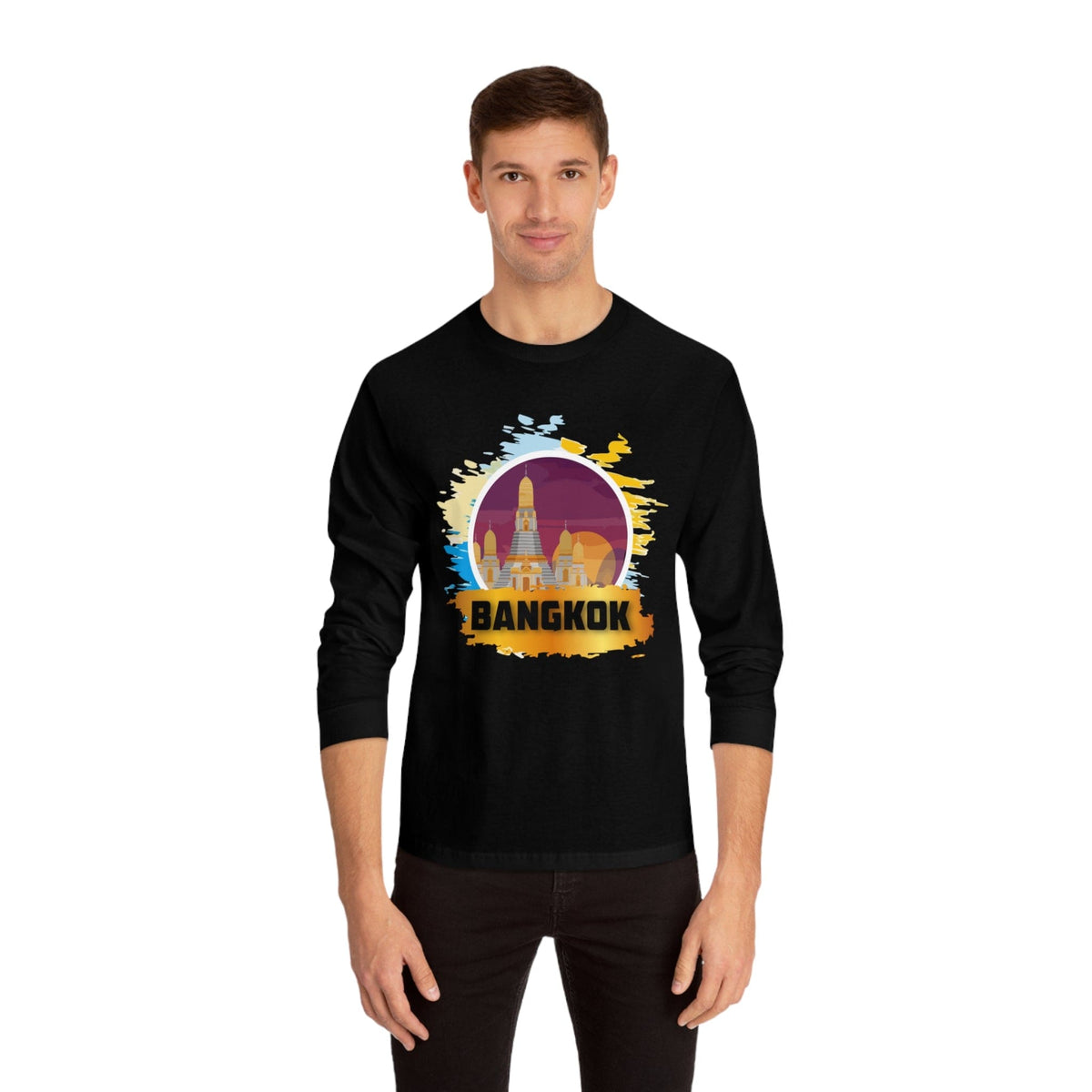 BANGKOK – Trendy Design, Premium Long Sleeve Tee