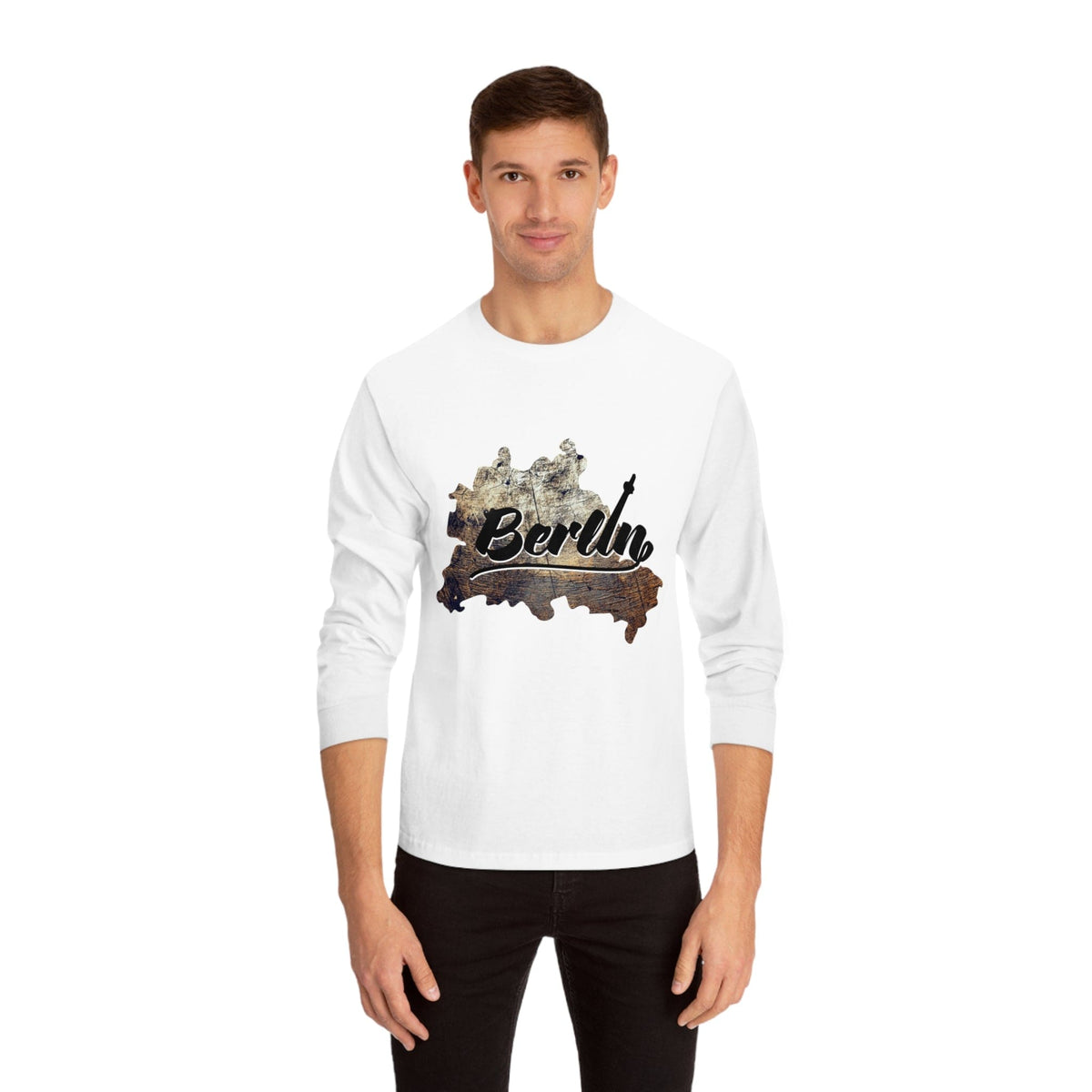 BERLIN – Trendy Design, Premium Long Sleeve Tee