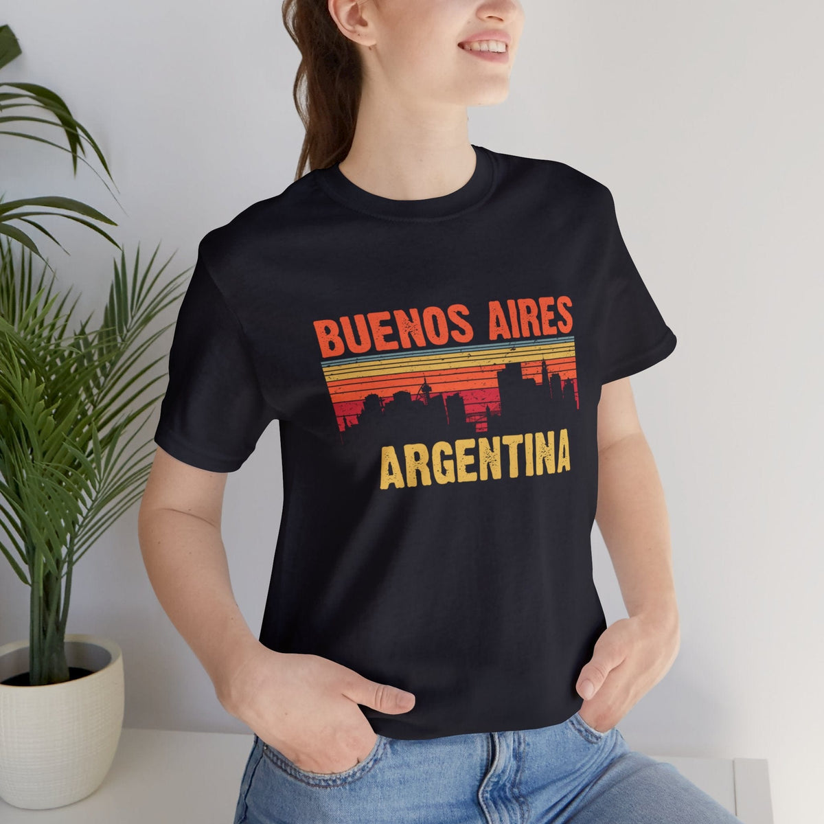 Buenos Aires Nightscape - Short Sleeve Tee