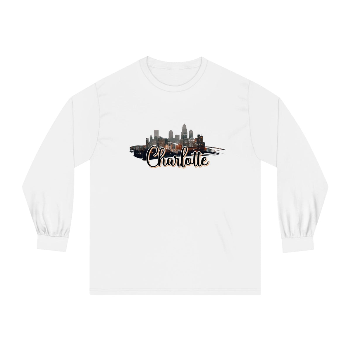 CHARLOTTE – Trendy Design, Premium Long Sleeve Tee