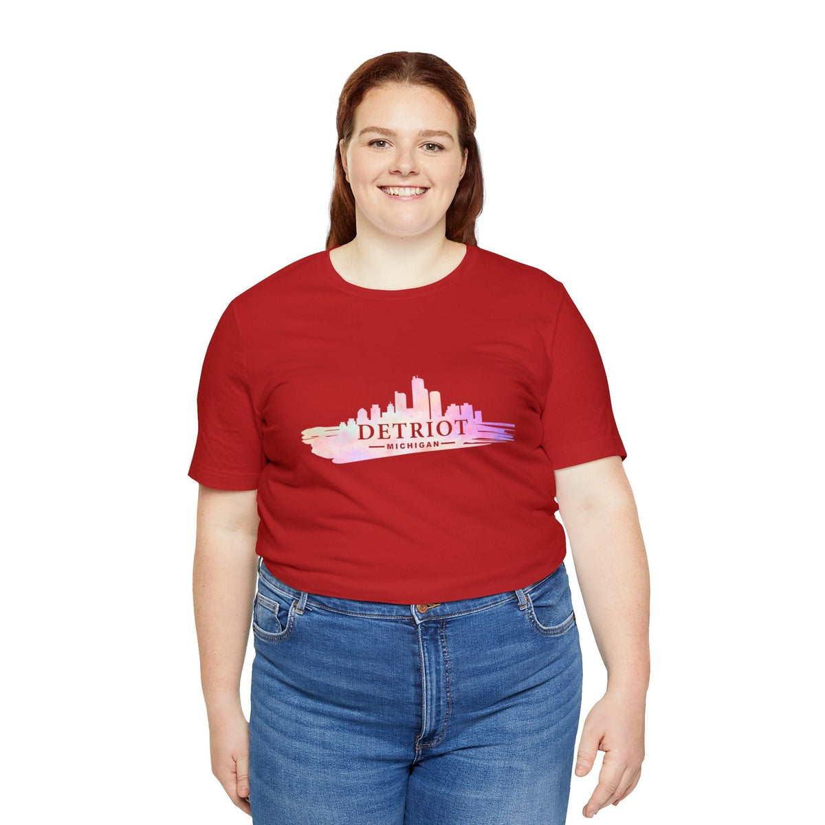 Detroit Skyline - Short Sleeve Tee