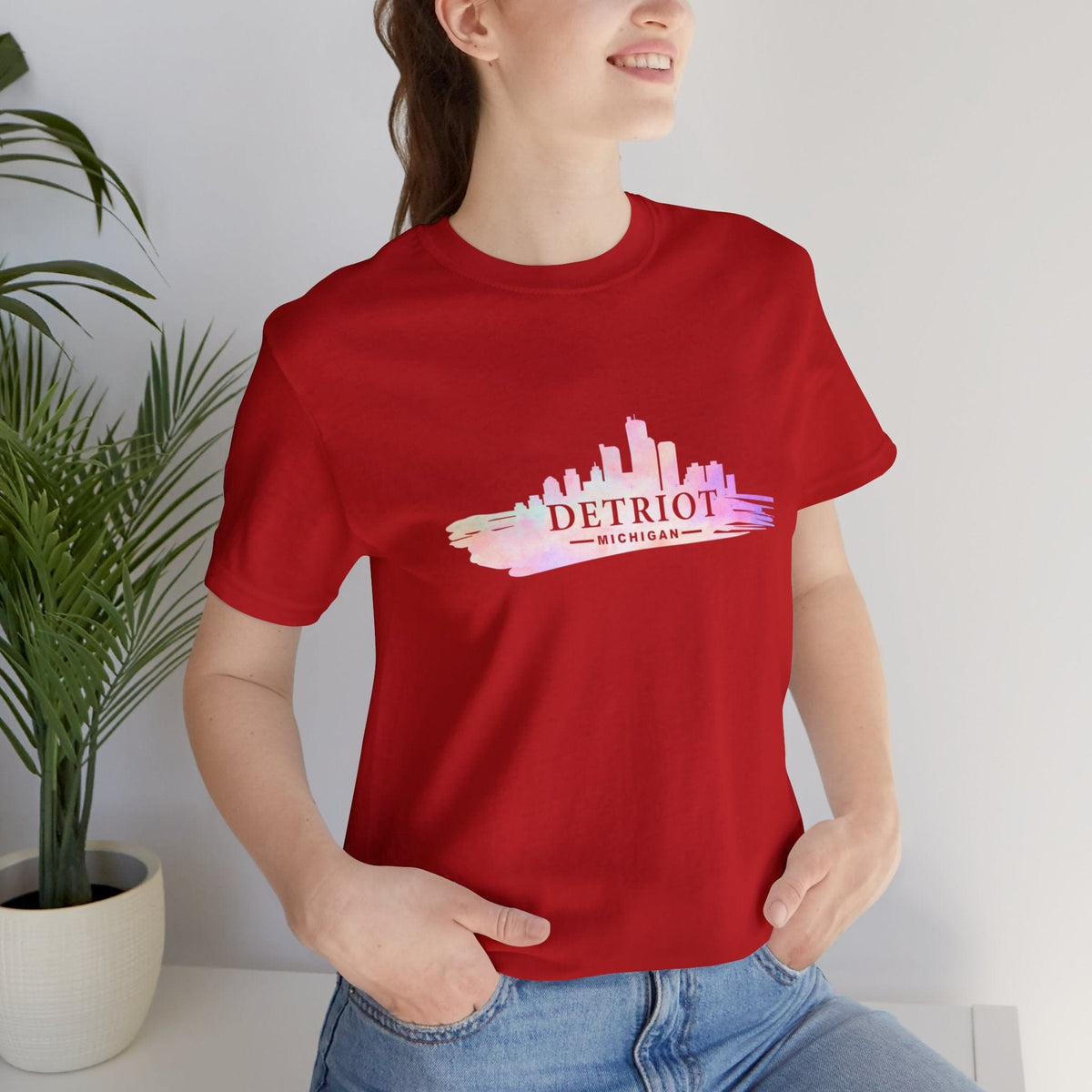 Detroit Skyline - Short Sleeve Tee