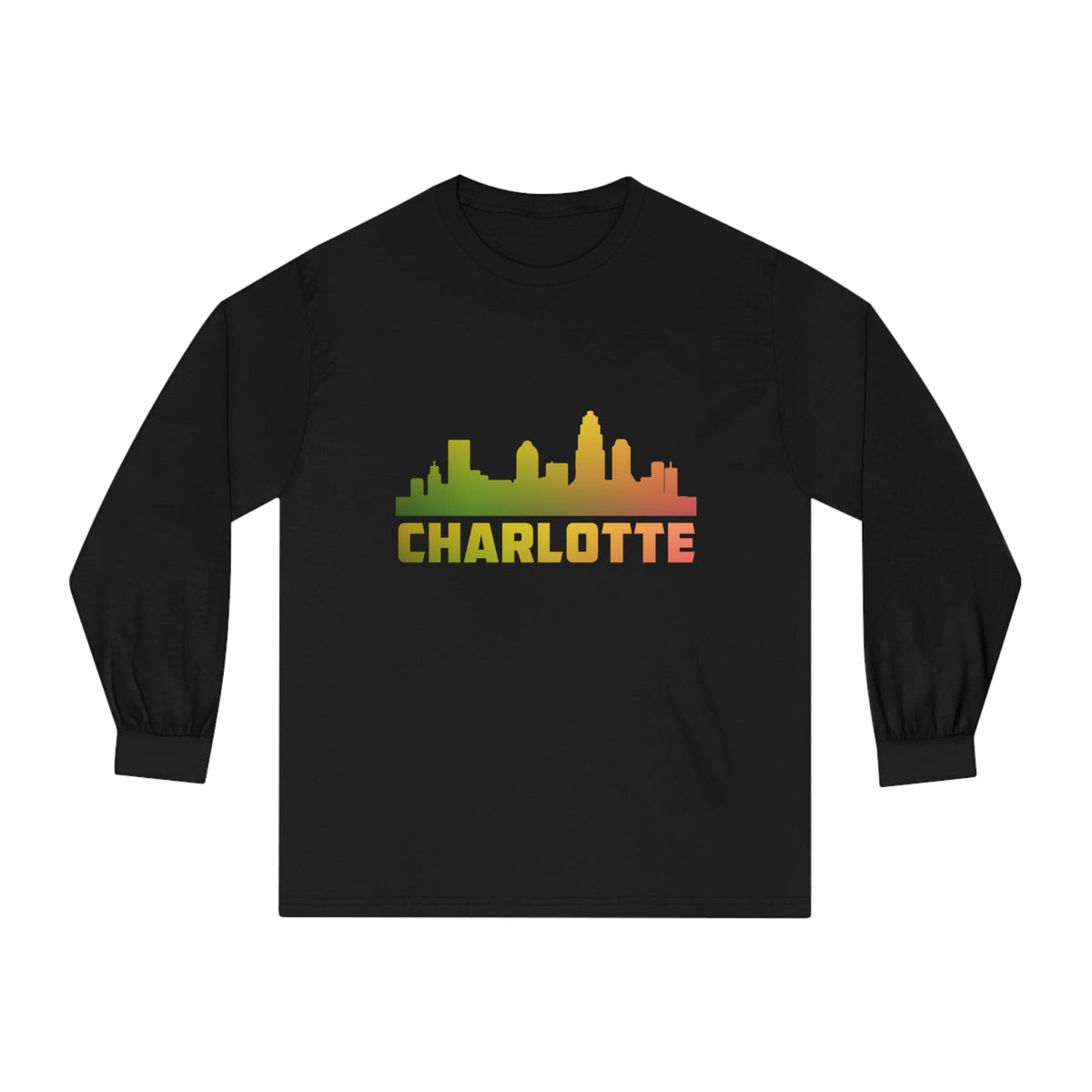 CHARLOTTE – Trendy Design, Premium Long Sleeve Tee