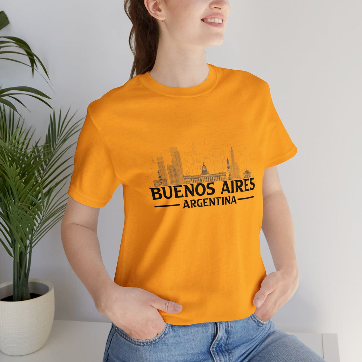 Buenos Aires Skyline - Short Sleeve Tee