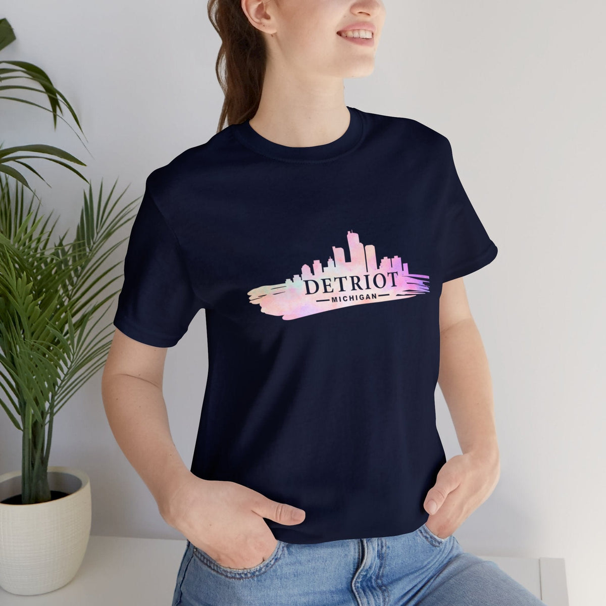 Detroit Skyline - Short Sleeve Tee