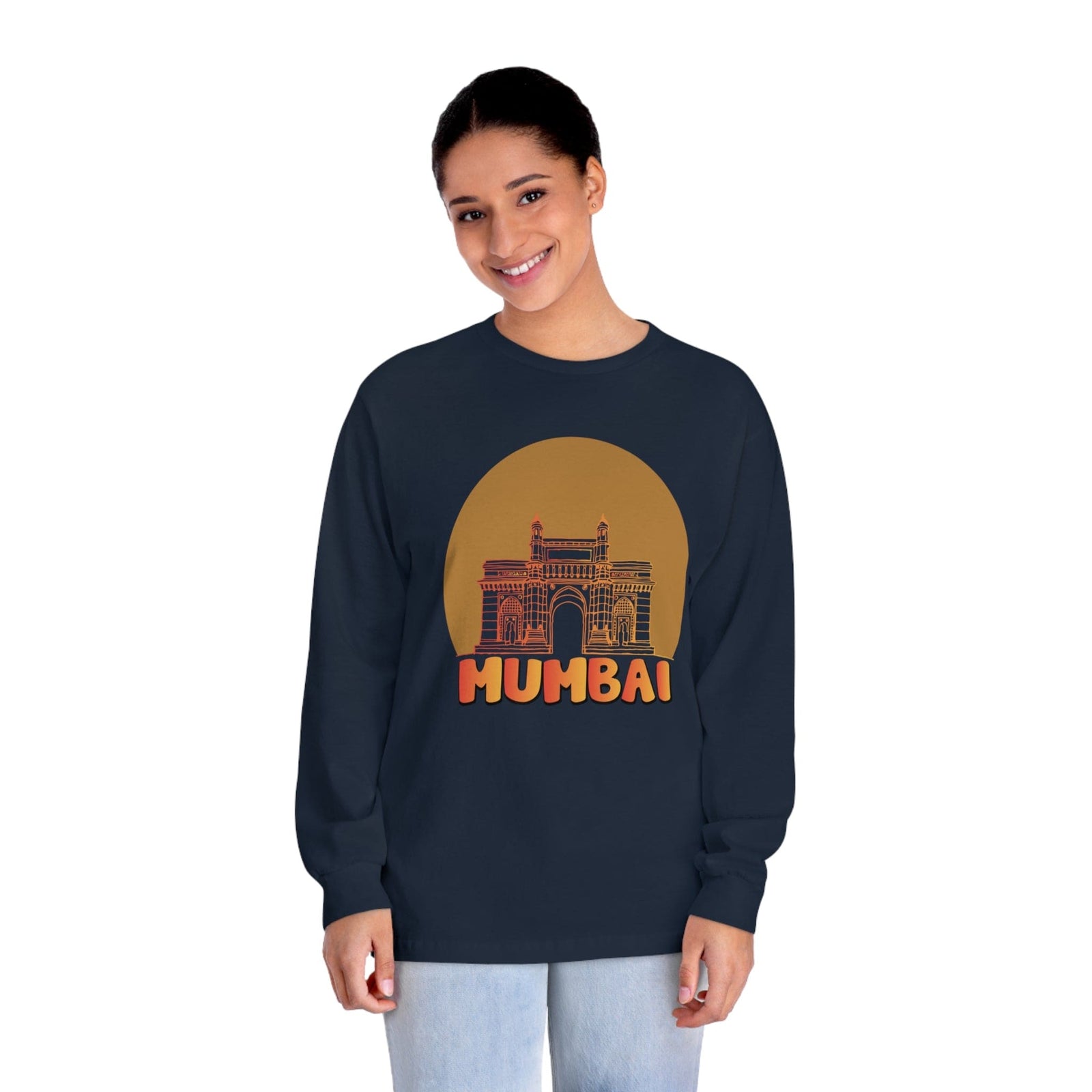 MUMBAI – Trendy Design, Premium Long Sleeve Tee
