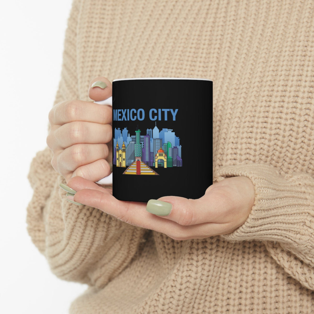 MEXICO CITY - Awesome Ceramic Mug, Exclusive Design