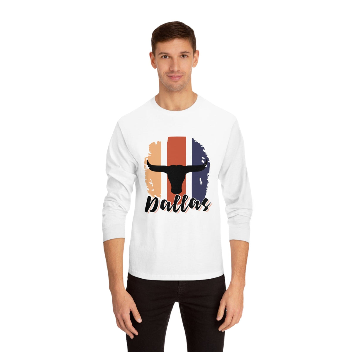 DALLAS – Trendy Design, Premium Long Sleeve Tee