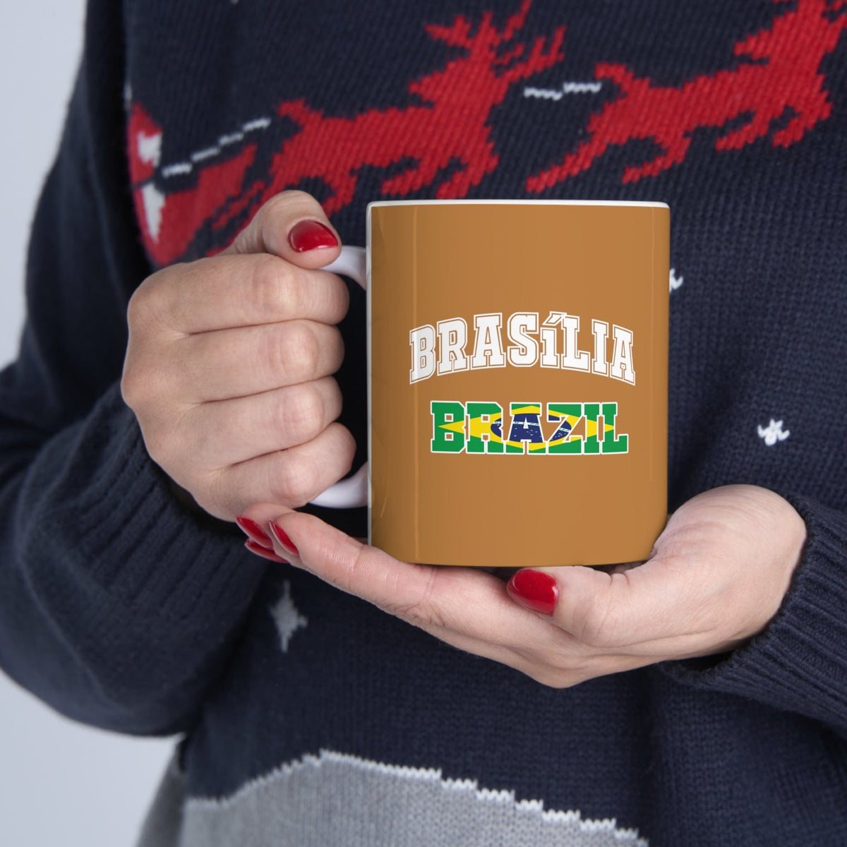 BRASILIA - Awesome Ceramic Mug, Exclusive Design