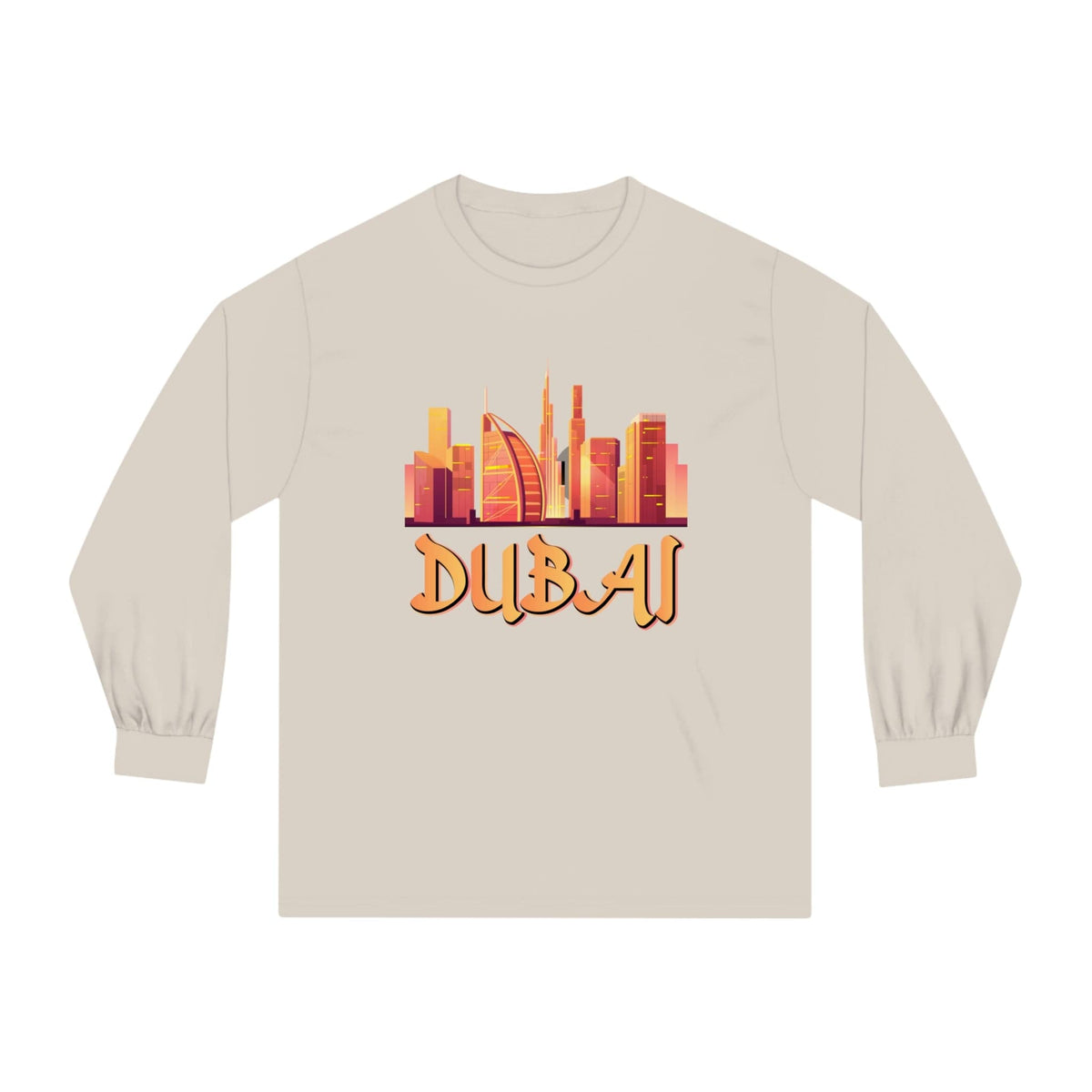 DUBAI – Trendy Design, Premium Long Sleeve Tee