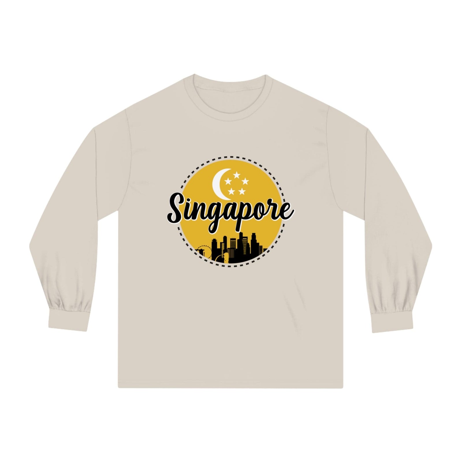 SINGAPORE – Trendy Design, Premium Long Sleeve Tee