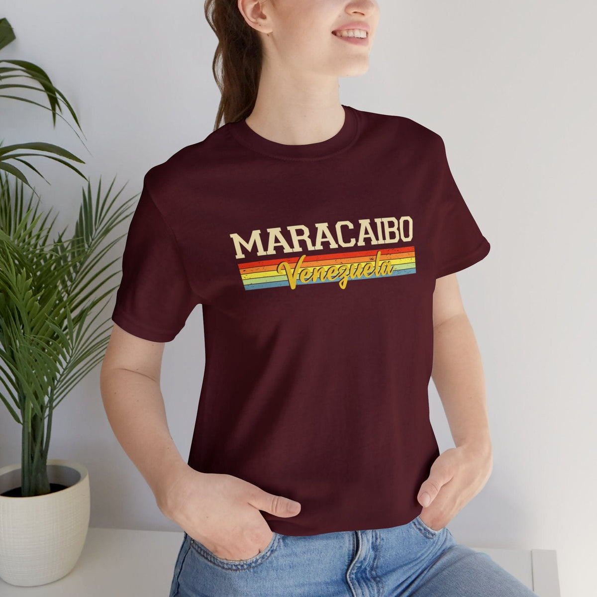 Vibrant Stripes Maracaibo - Short Sleeve Tee