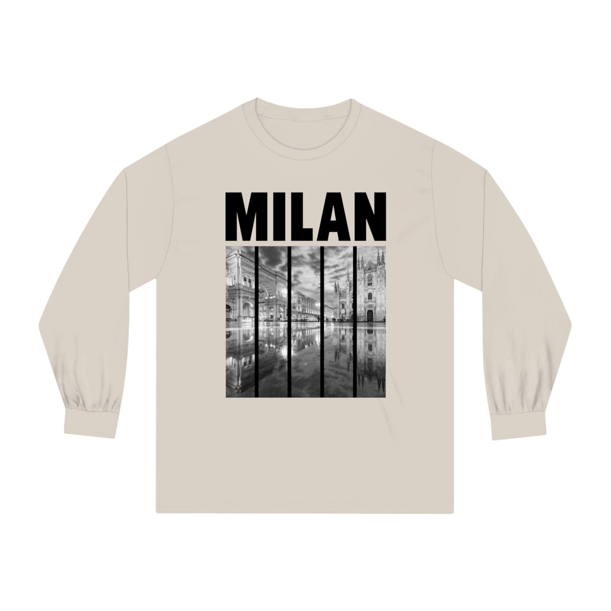 MILAN – Trendy Design, Premium Long Sleeve Tee