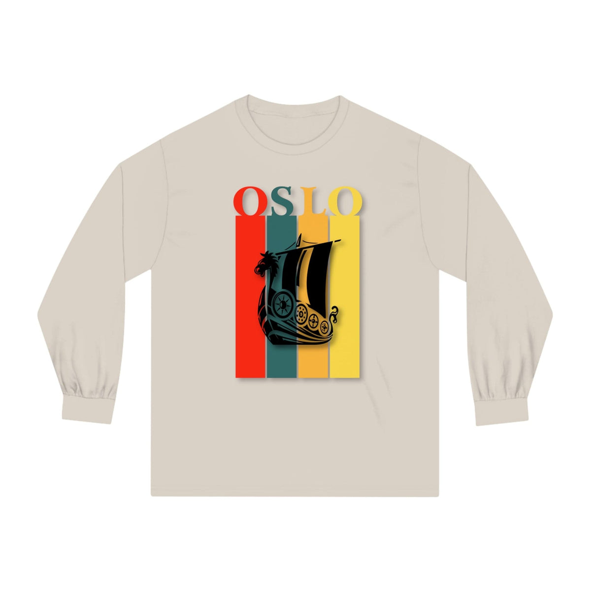 OSLO – Trendy Design, Premium Long Sleeve Tee