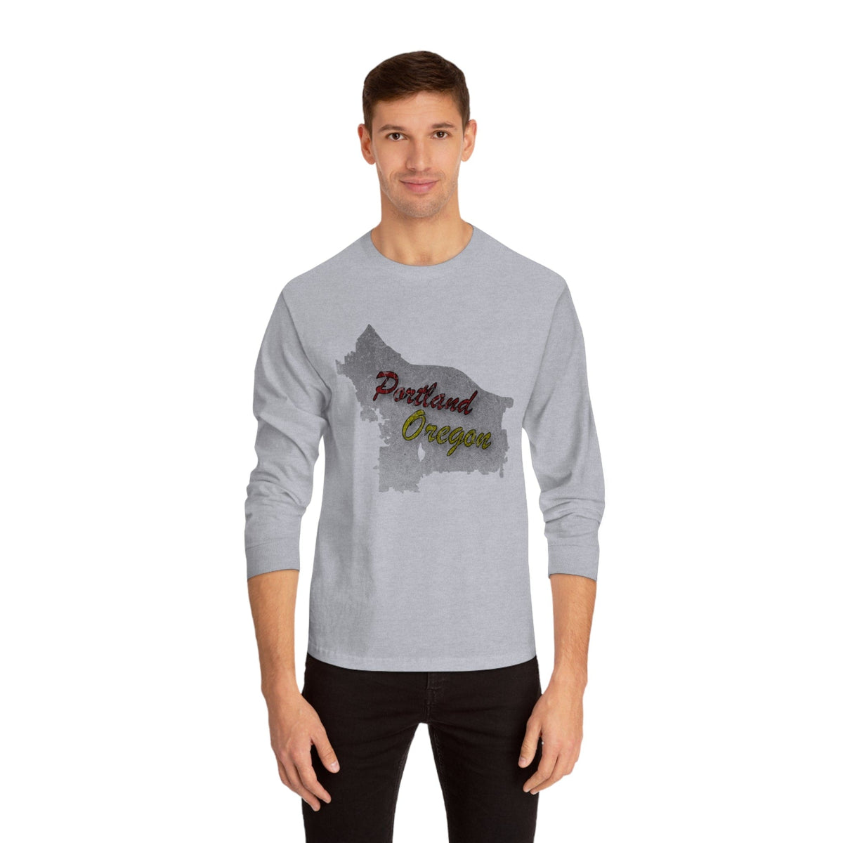 PORTLAND – Trendy Design, Premium Long Sleeve Tee