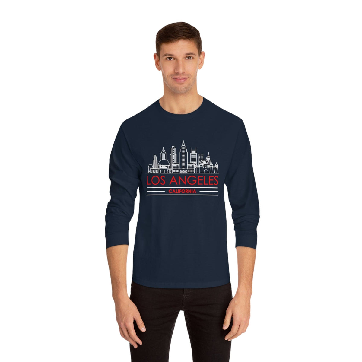 LOS ANGELES – Trendy Design, Premium Long Sleeve Tee