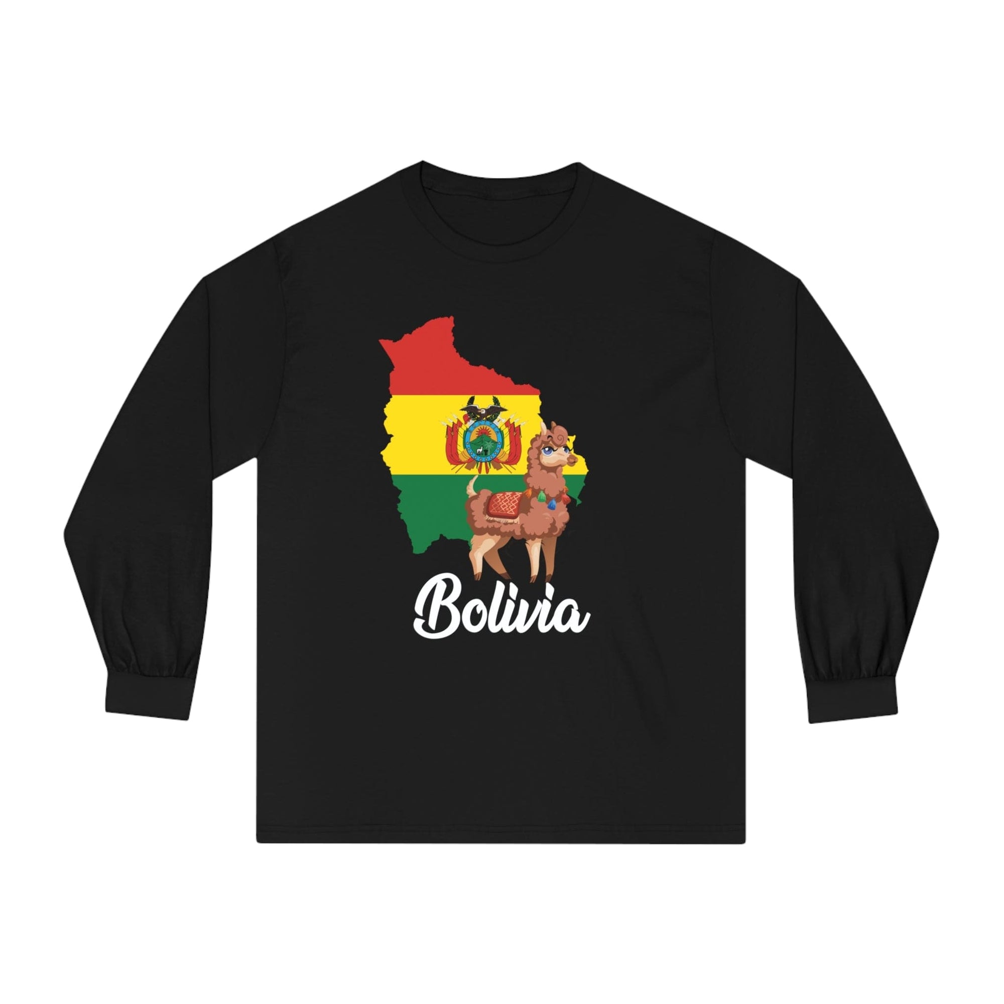 BOLIVIA – Trendy Design, Premium Long Sleeve Tee