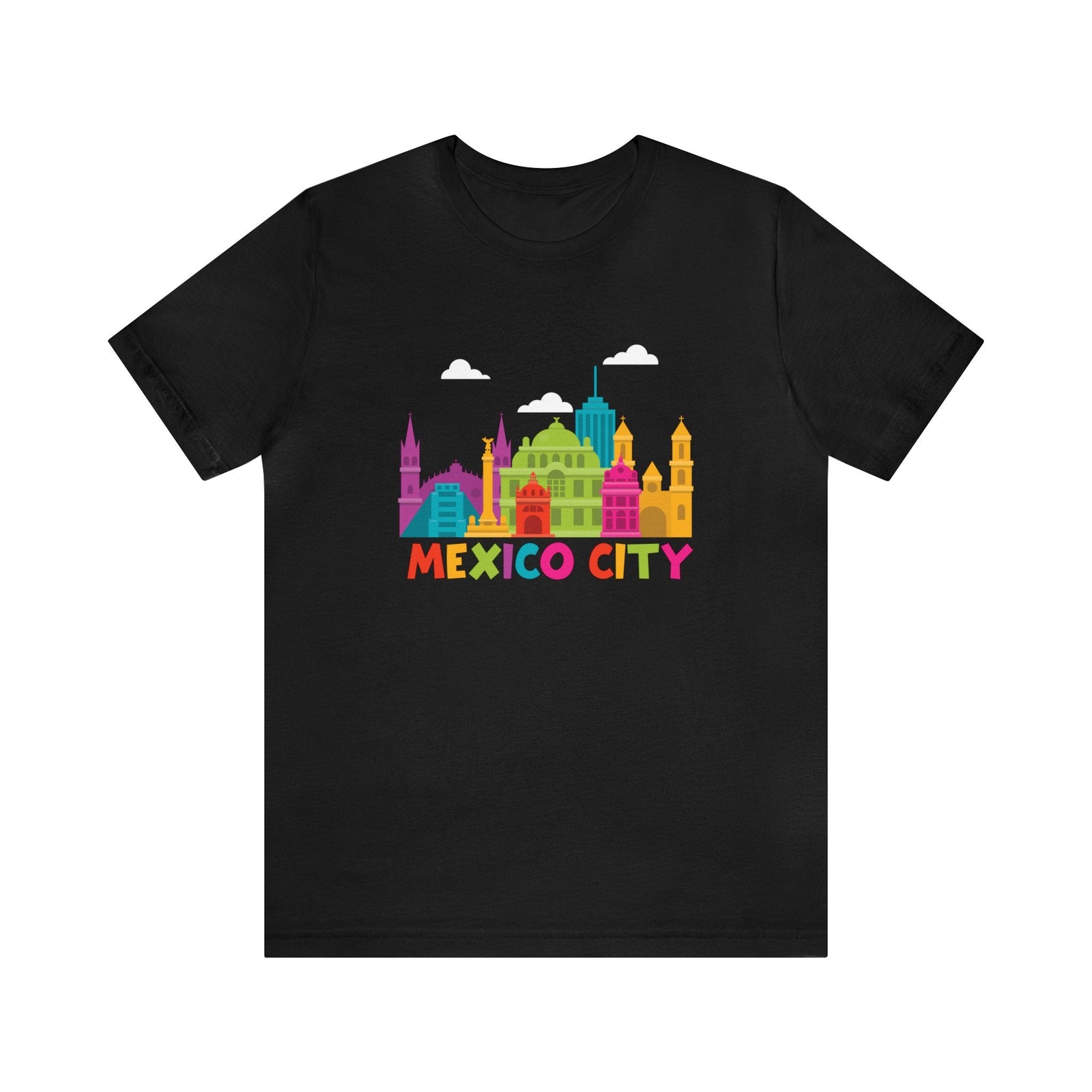 Mexico Skyline Symphony- Short Sleeve Tee