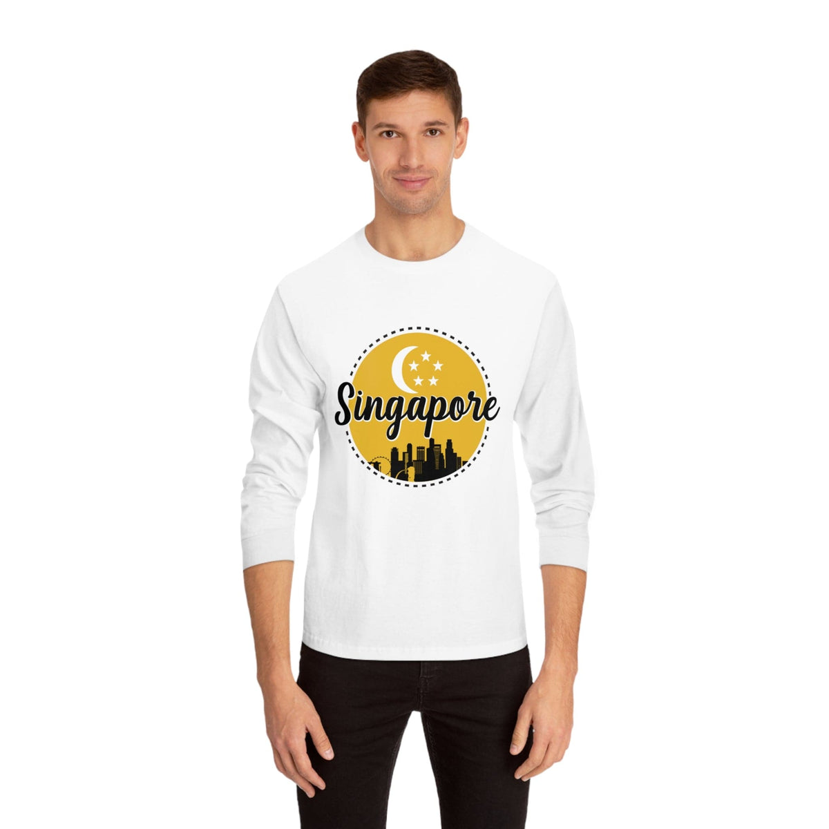 SINGAPORE – Trendy Design, Premium Long Sleeve Tee
