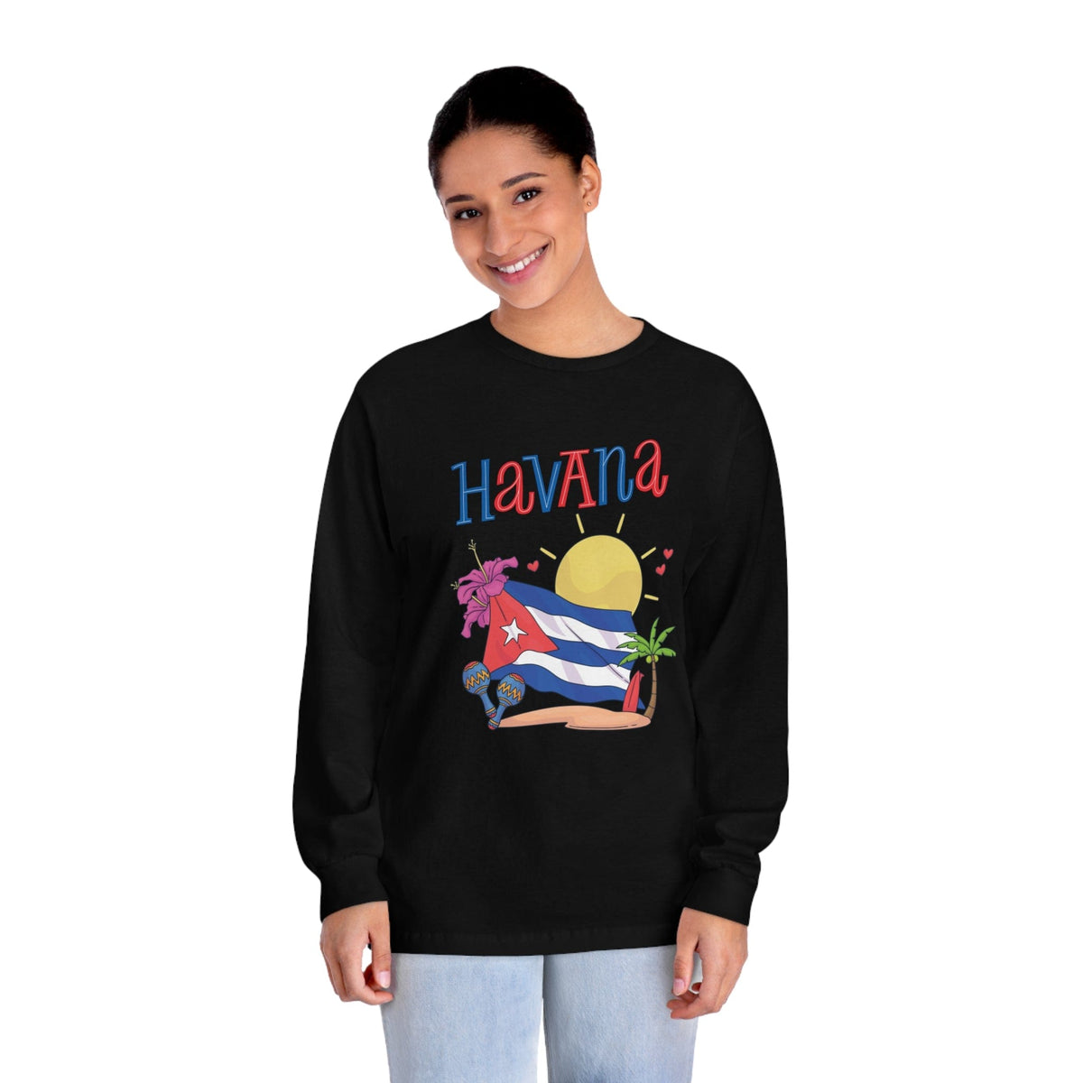 HAVANA – Trendy Design, Premium Long Sleeve Tee