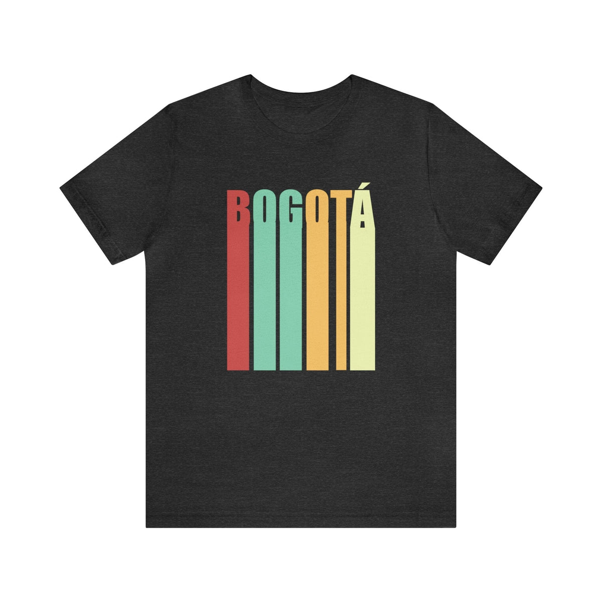 Vintage Bogotá Vertical - Short Sleeve Tee