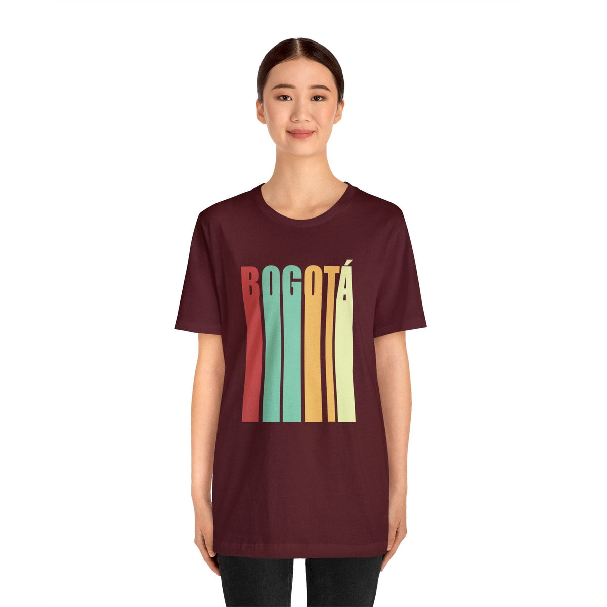 Vintage Bogotá Vertical - Short Sleeve Tee