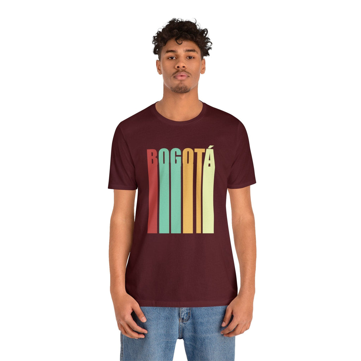 Vintage Bogotá Vertical - Short Sleeve Tee
