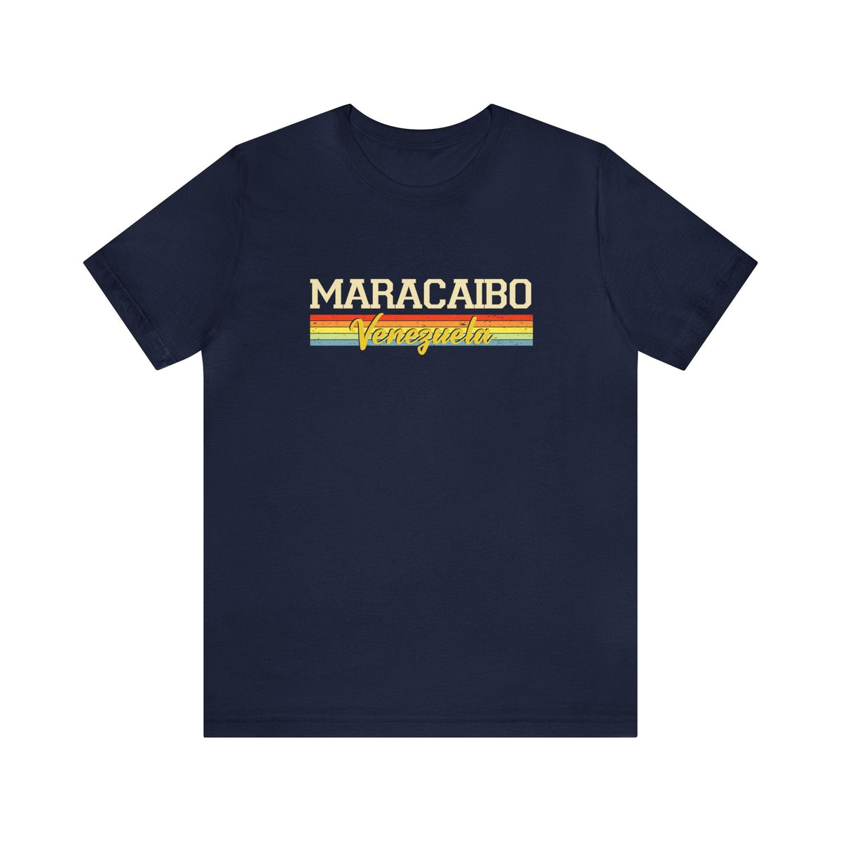Vibrant Stripes Maracaibo - Short Sleeve Tee