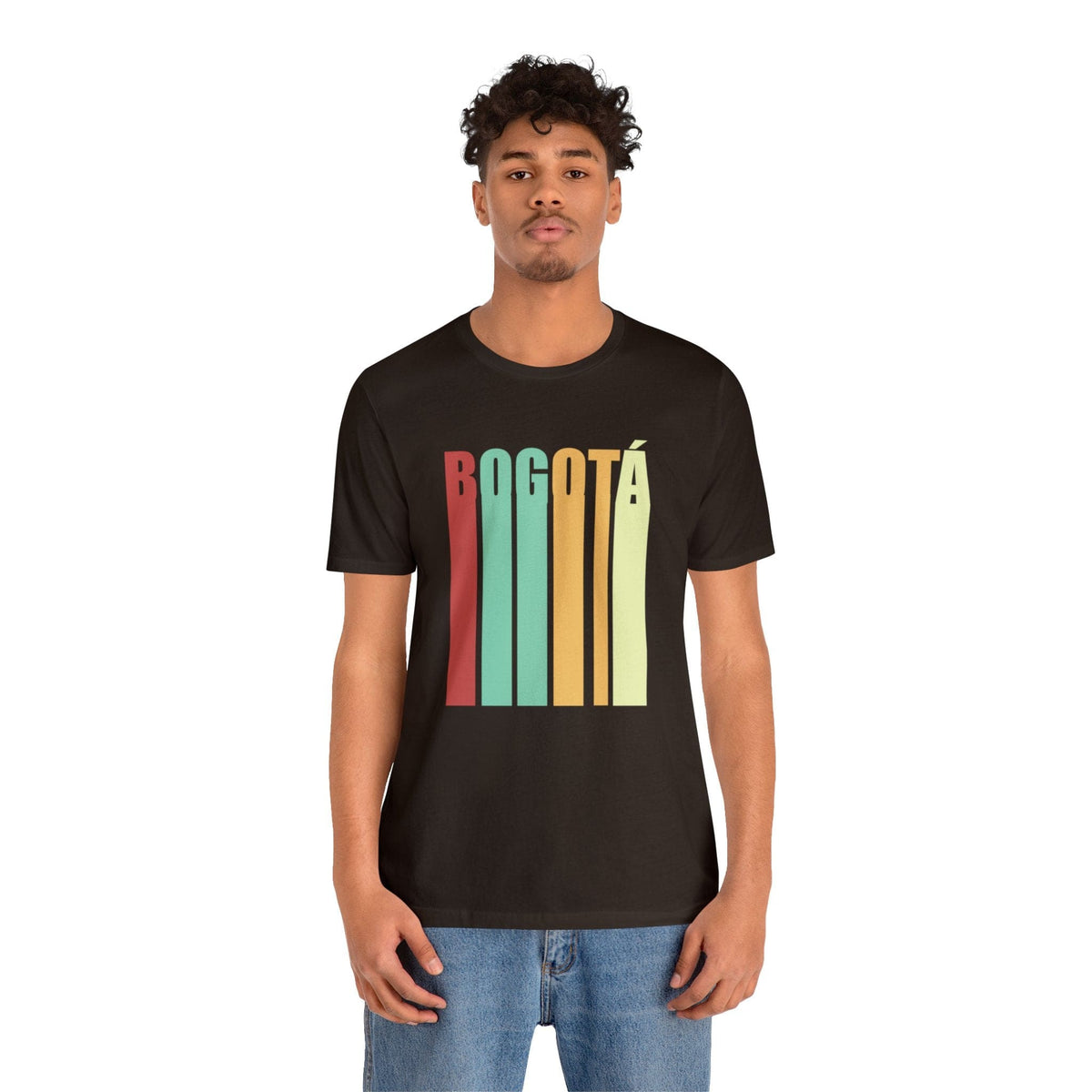 Vintage Bogotá Vertical - Short Sleeve Tee