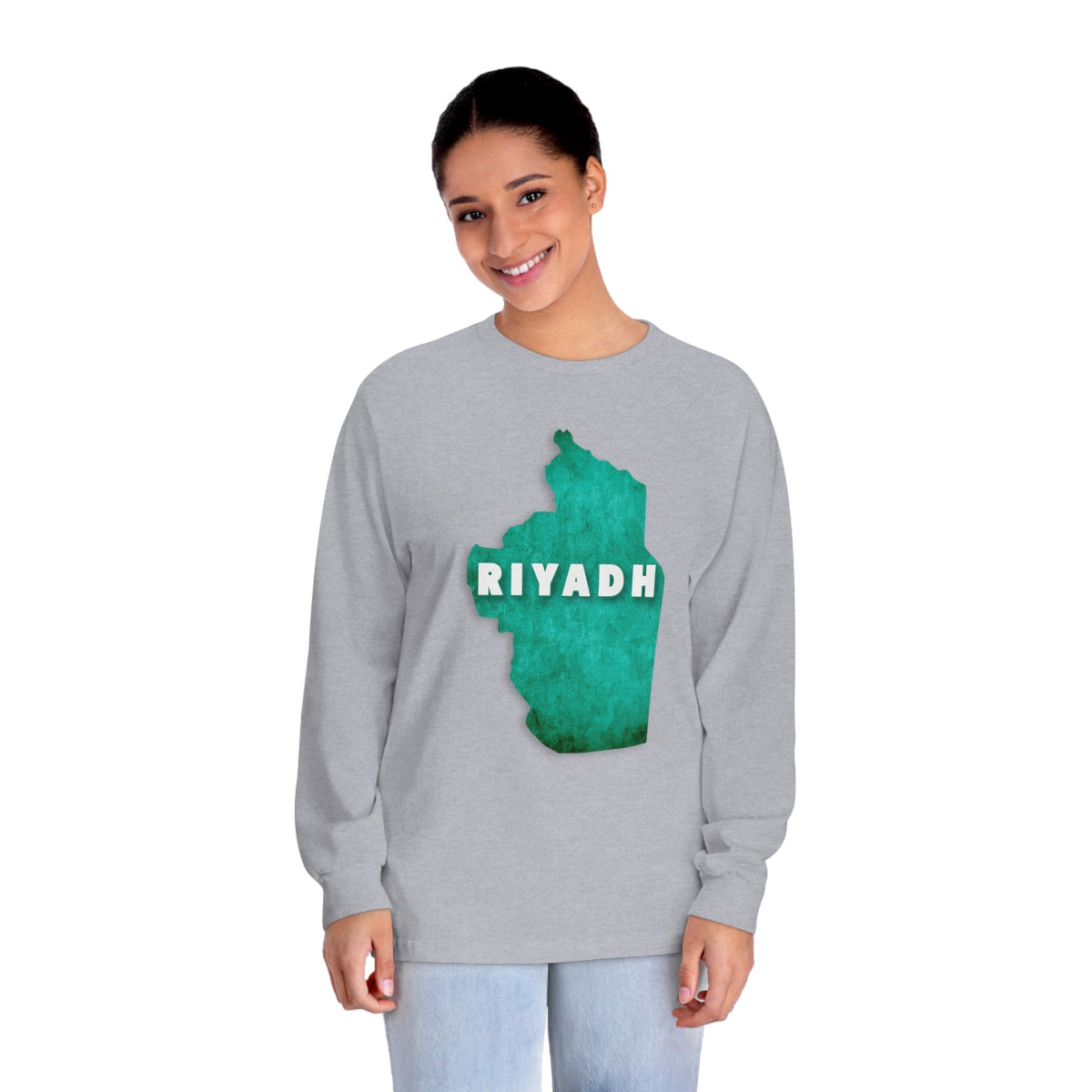 RIYADH – Trendy Design, Premium Long Sleeve Tee