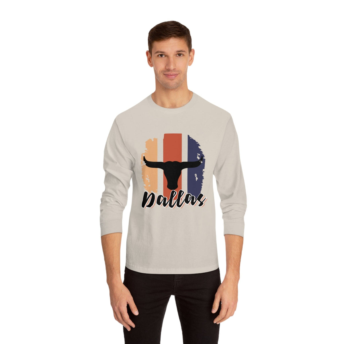 DALLAS – Trendy Design, Premium Long Sleeve Tee