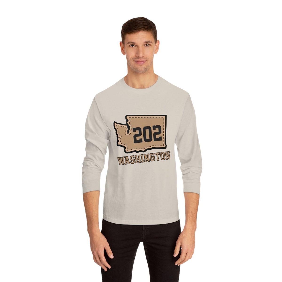 WASHINGTON – Trendy Design, Premium Long Sleeve Tee