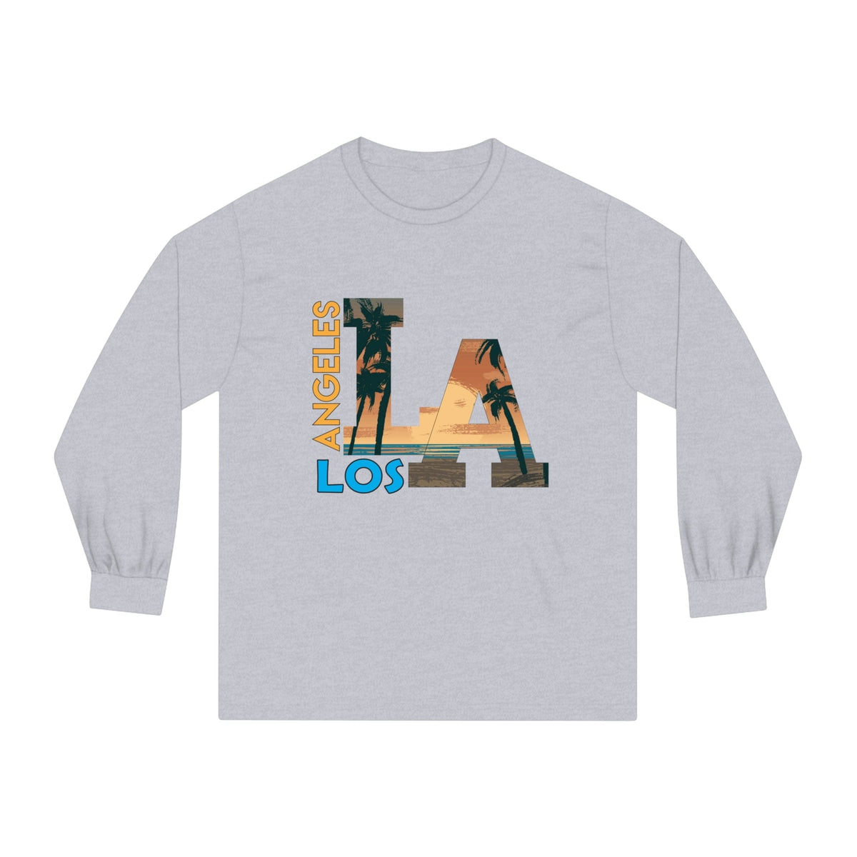 LOS ANGELES – Trendy Design, Premium Long Sleeve Tee