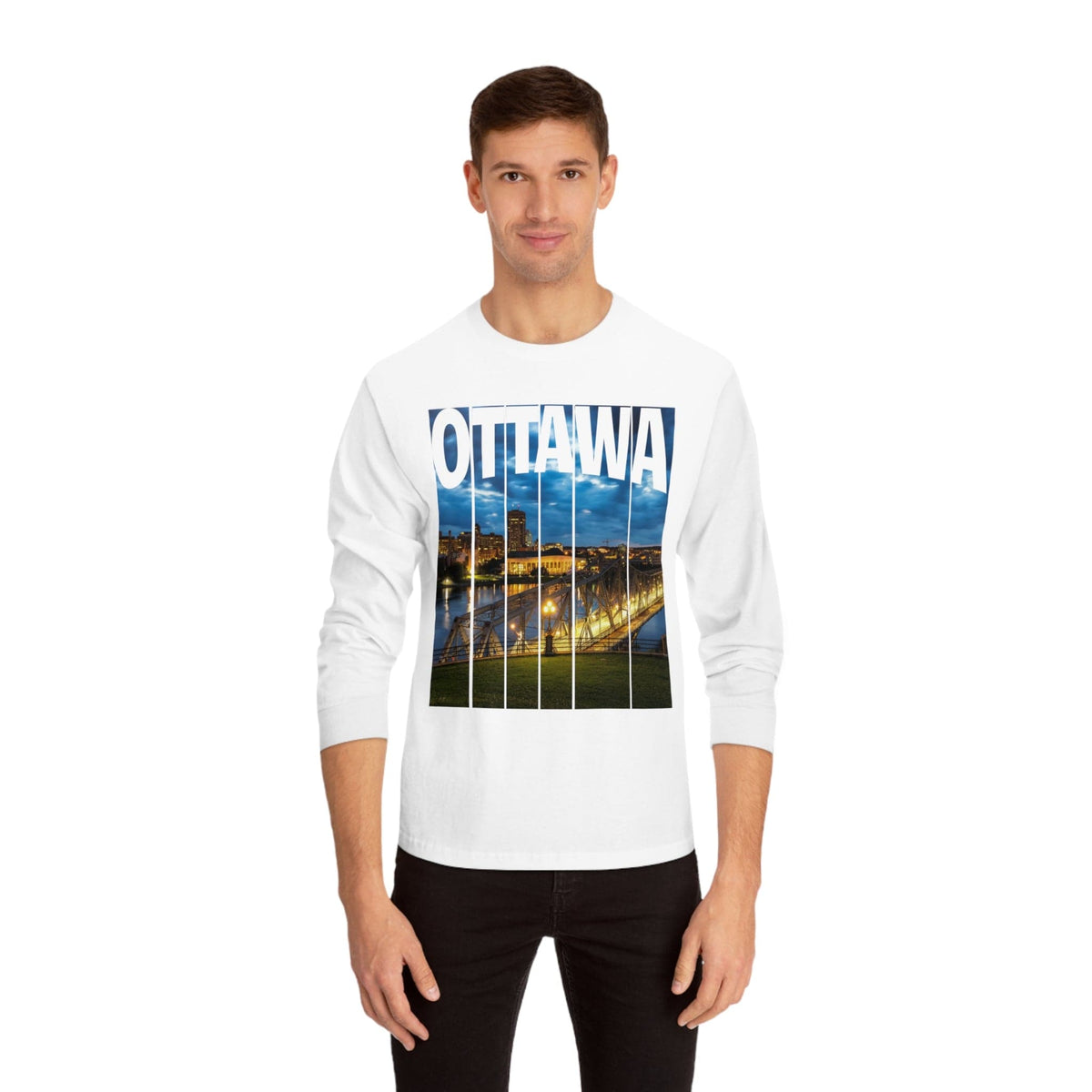 OTTAWA – Trendy Design, Premium Long Sleeve Tee