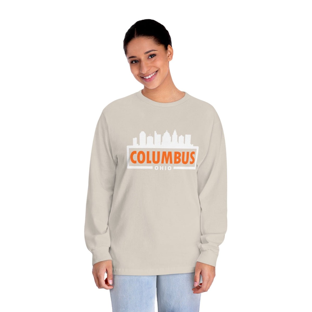 COLUMBUS – Trendy Design, Premium Long Sleeve Tee