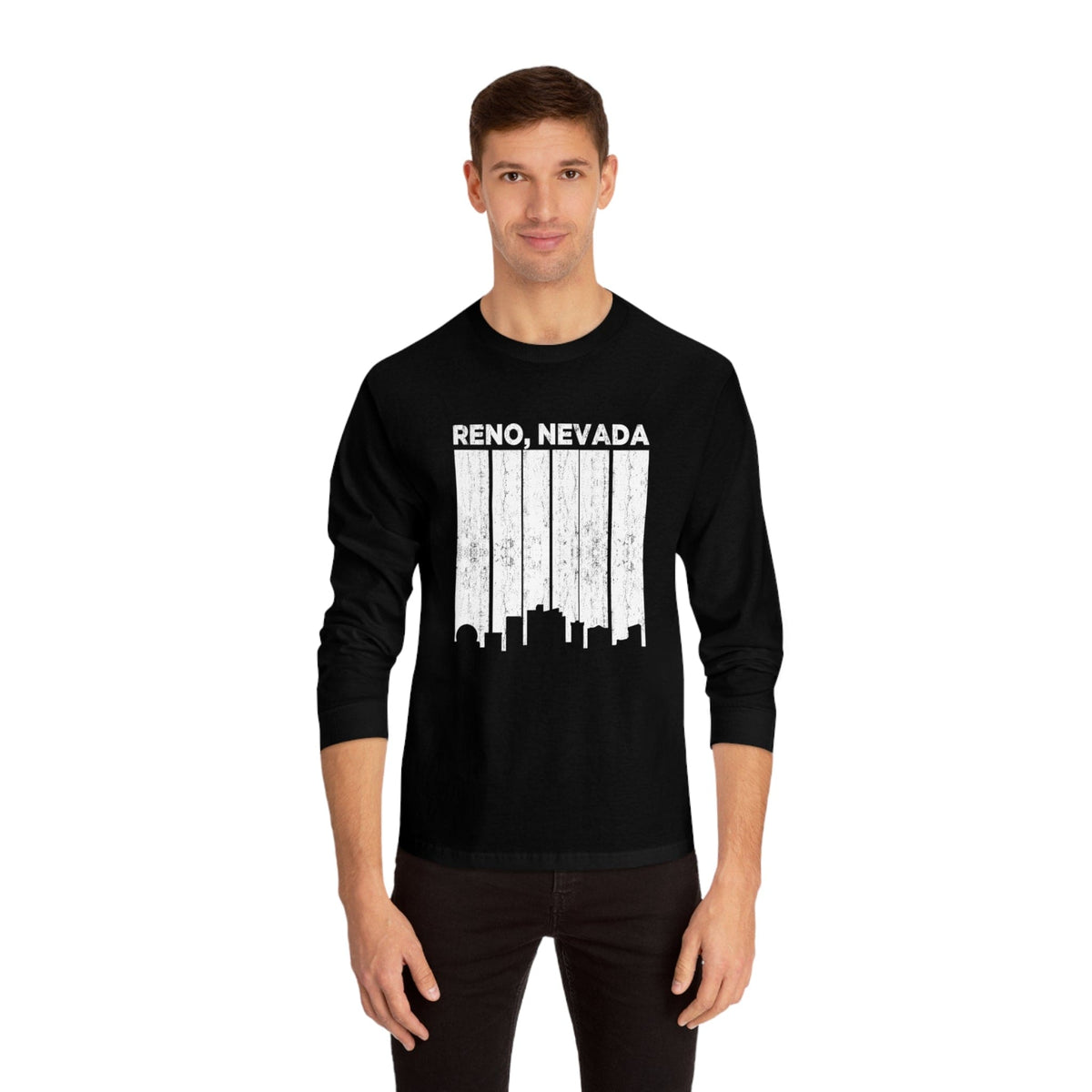 RENO – Trendy Design, Premium Long Sleeve Tee