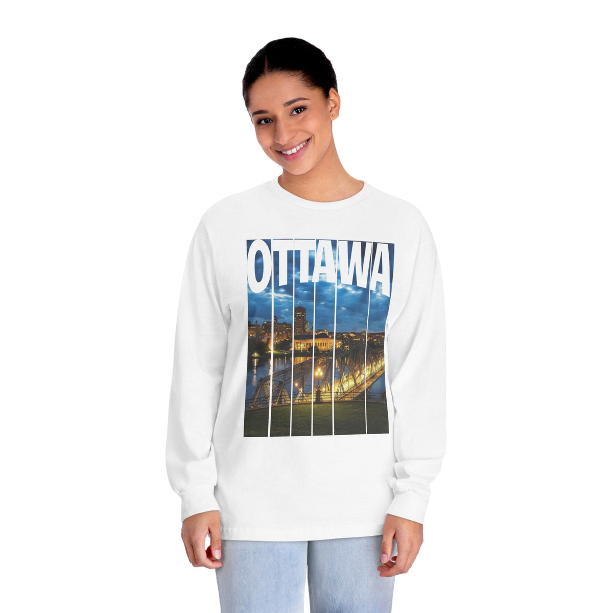 OTTAWA – Trendy Design, Premium Long Sleeve Tee
