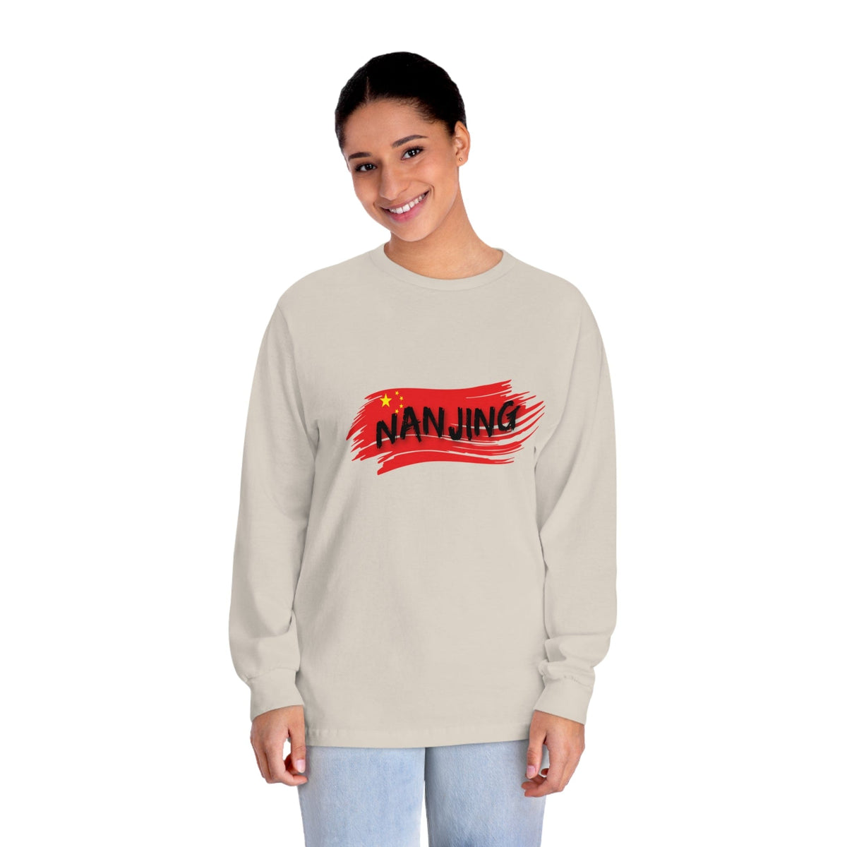 NANJING – Trendy Design, Premium Long Sleeve Tee
