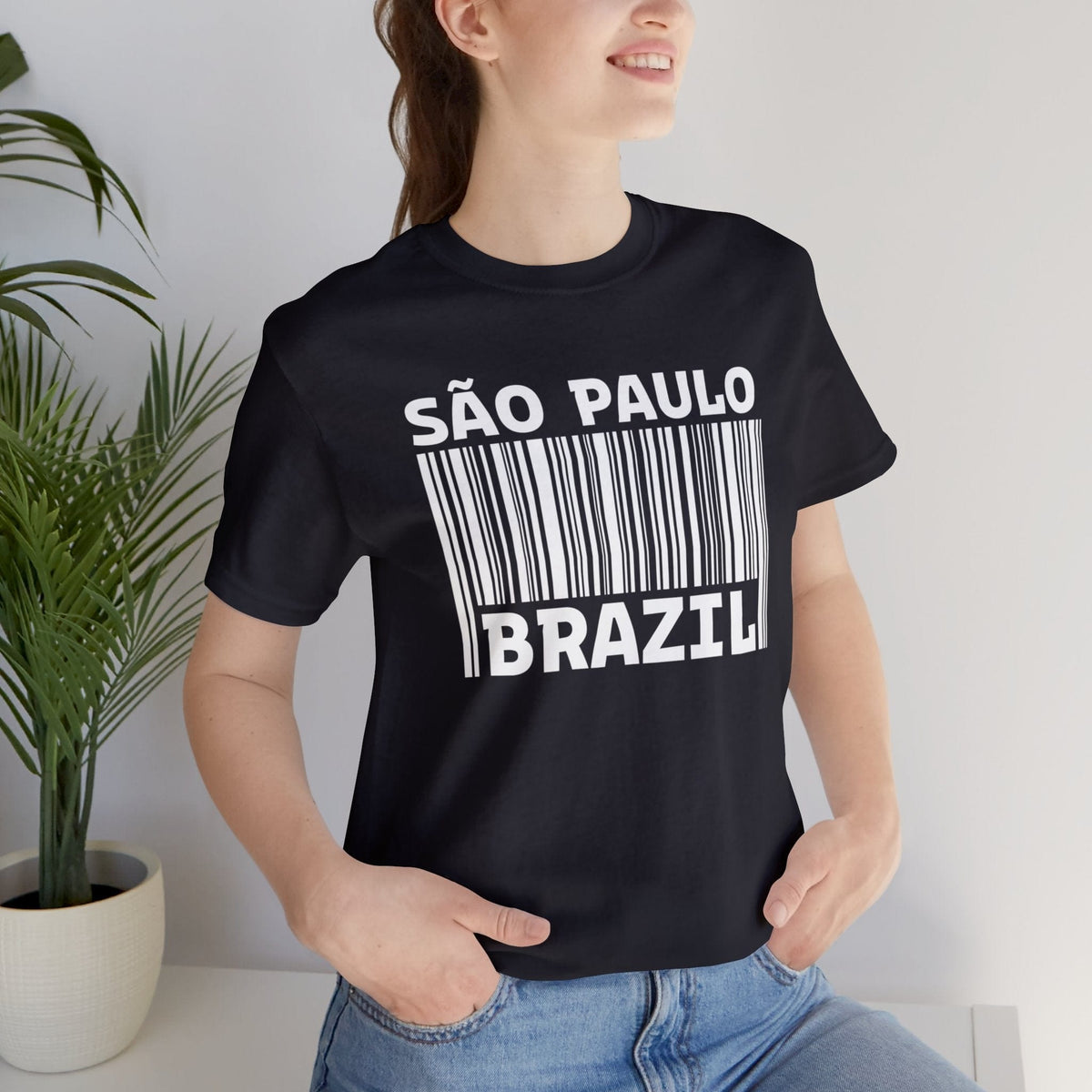 Urban Barcode São Paulo - Short Sleeve Tee